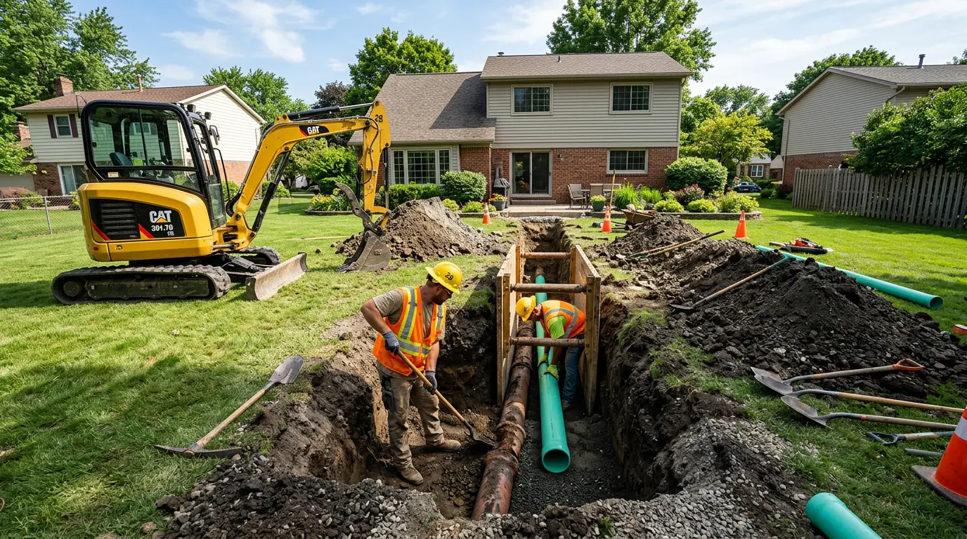 Sewer Line Replacement in Woodland Park, CO
